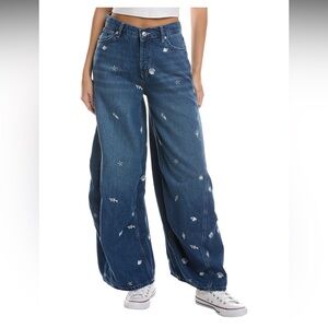 We The Free Westward Embroidered Jeans in Under the Sea